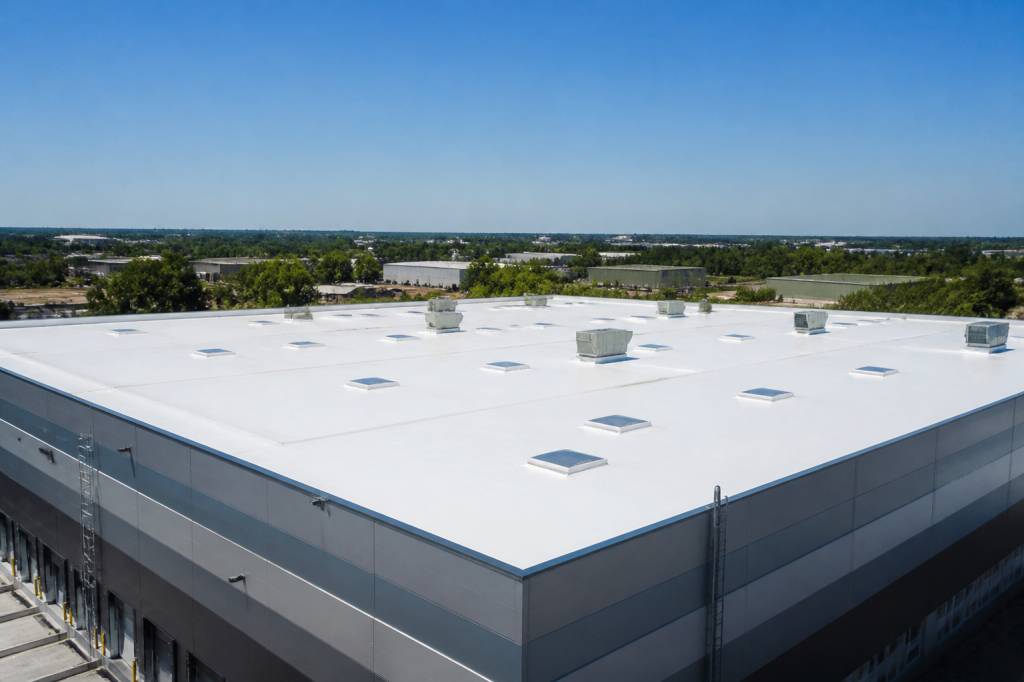 Calcul économie engendrée par le cool roofing pour un entrepôt logistique